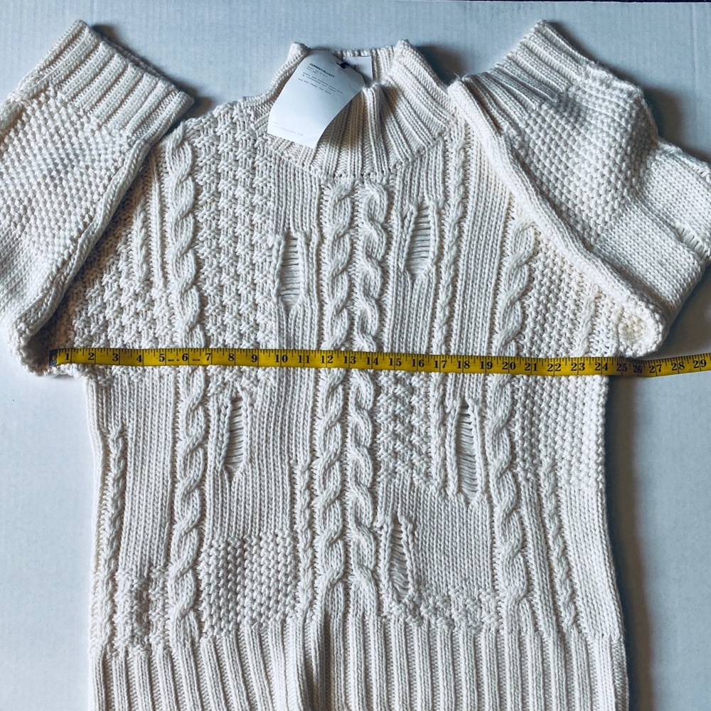 Current/Elliott The Vin Distressed Sweater - Picture 2 of 16